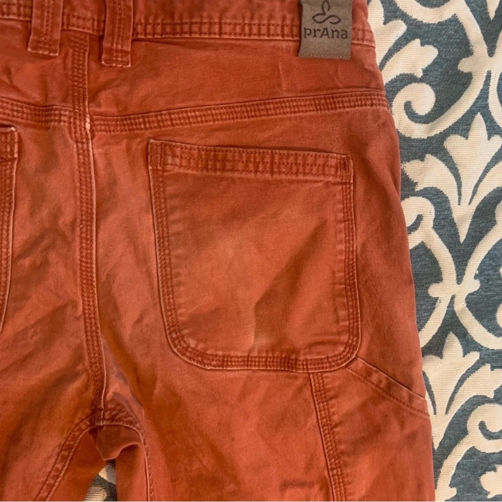 Prana Mens Burnt Orange Breathe Pants